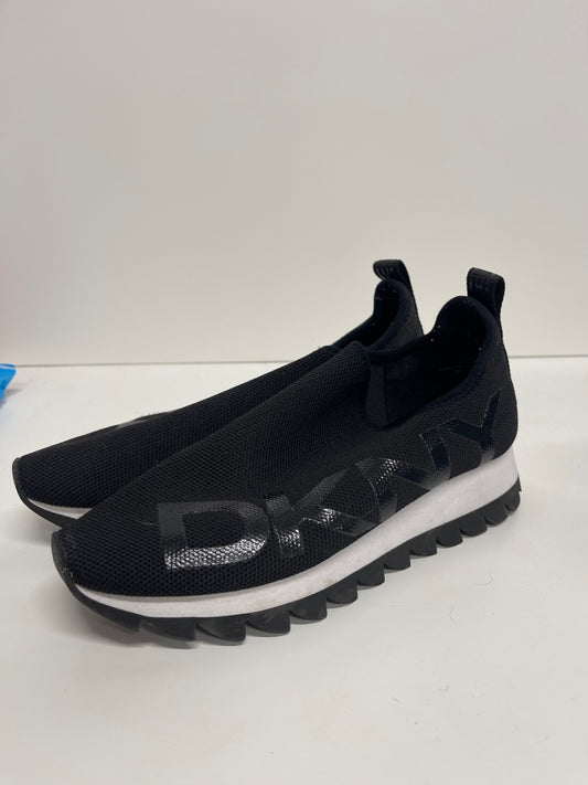 Fabulous DKNY Azer Sneakers UK5 Black classics TA506