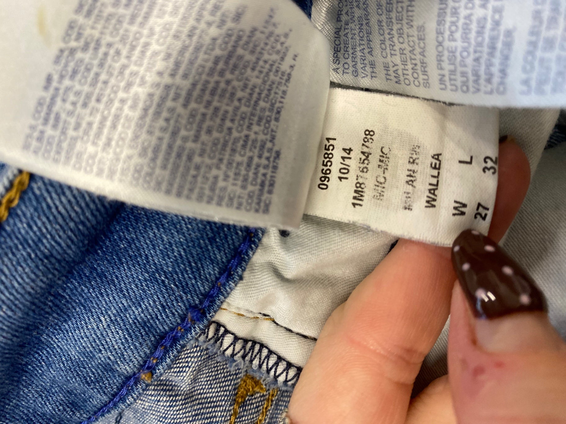 Fabulous Tommy Hilfiger Skinny Jeans W27” L32 Blue TA506