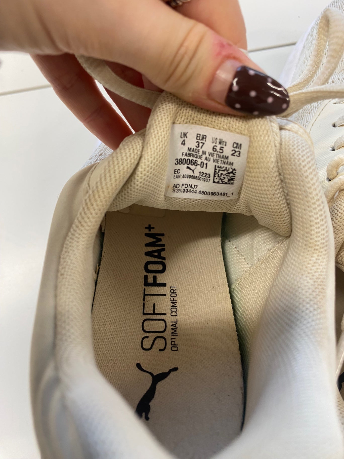 Fabulous Puma lex Trainers Uk 4 Beige animal print TA506