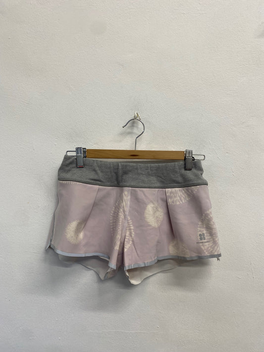 Fabulous Sweaty Betty Shorts UK 8 Dandelion grey TA506