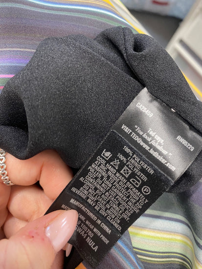 Fabulous Ted Baker nula nightlife Mini dress UK 8 Multicolor CC510