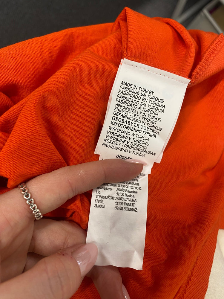 Fabulous Rossignol ski T-Shirt UK L Orange and Blue new CC510