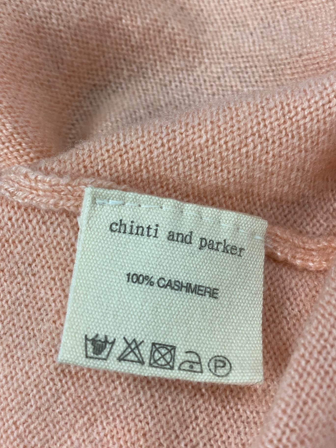 Fabulous Chinti & parker cashmere Knitted jumper UK 8 Red white black WLH511