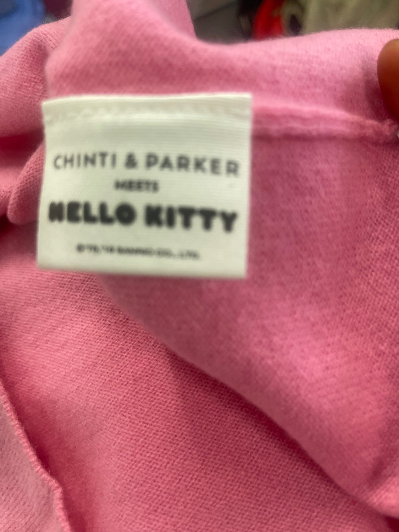 Fabulous Chinti & parker x hello kitty Sweater UKS Pink new WLH511