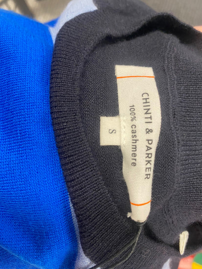 Fabulous Chinti and Parker Sweater cashmere UK 8 Multicolor striped WLH511