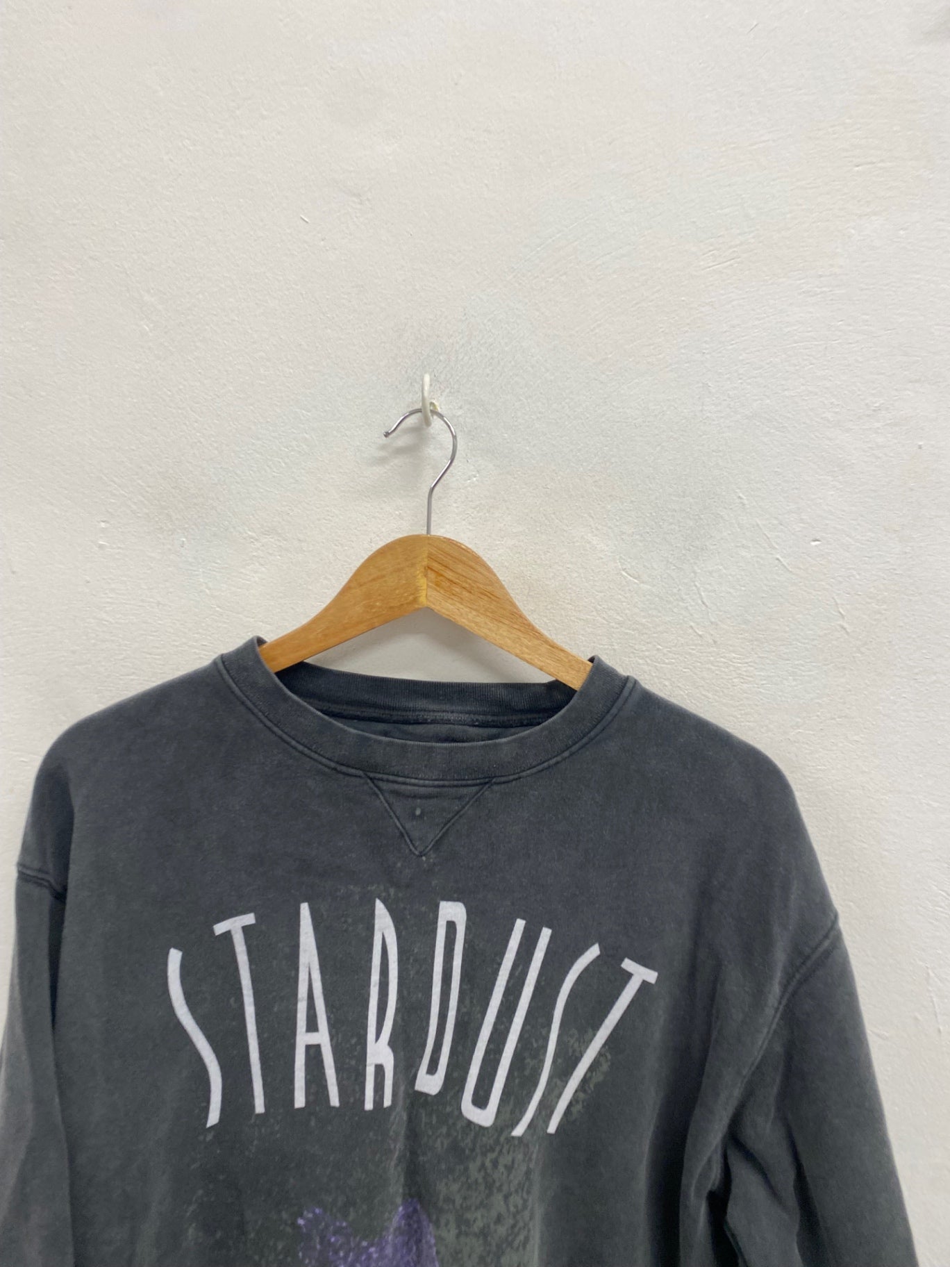 Fabulous Anine bing Sweater splatter printed UK 12 Grey purple AC504