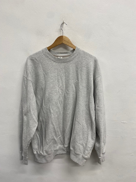 Fabulous Sporty & Rich Sweater oversized UK 12-14 Grey AC504