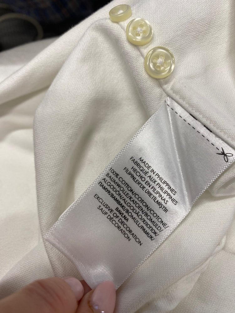 Fabulous Ralph Lauren slim fit cotton Shirt UK M White AE001