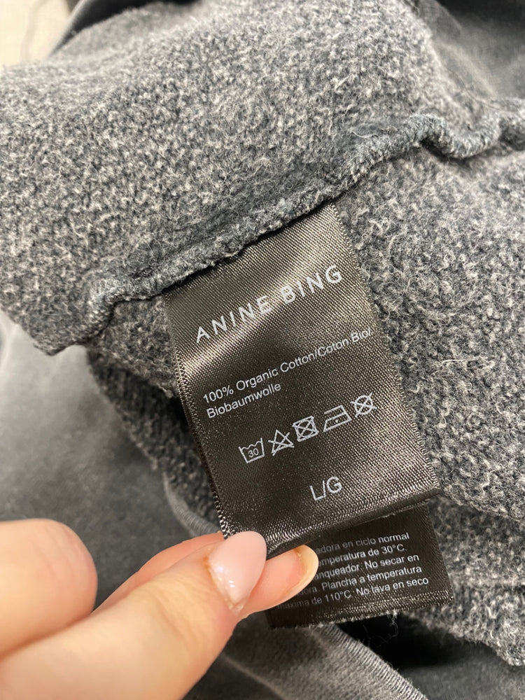 Fabulous Anine bing Sweater splatter printed UK 12 Grey purple AC504