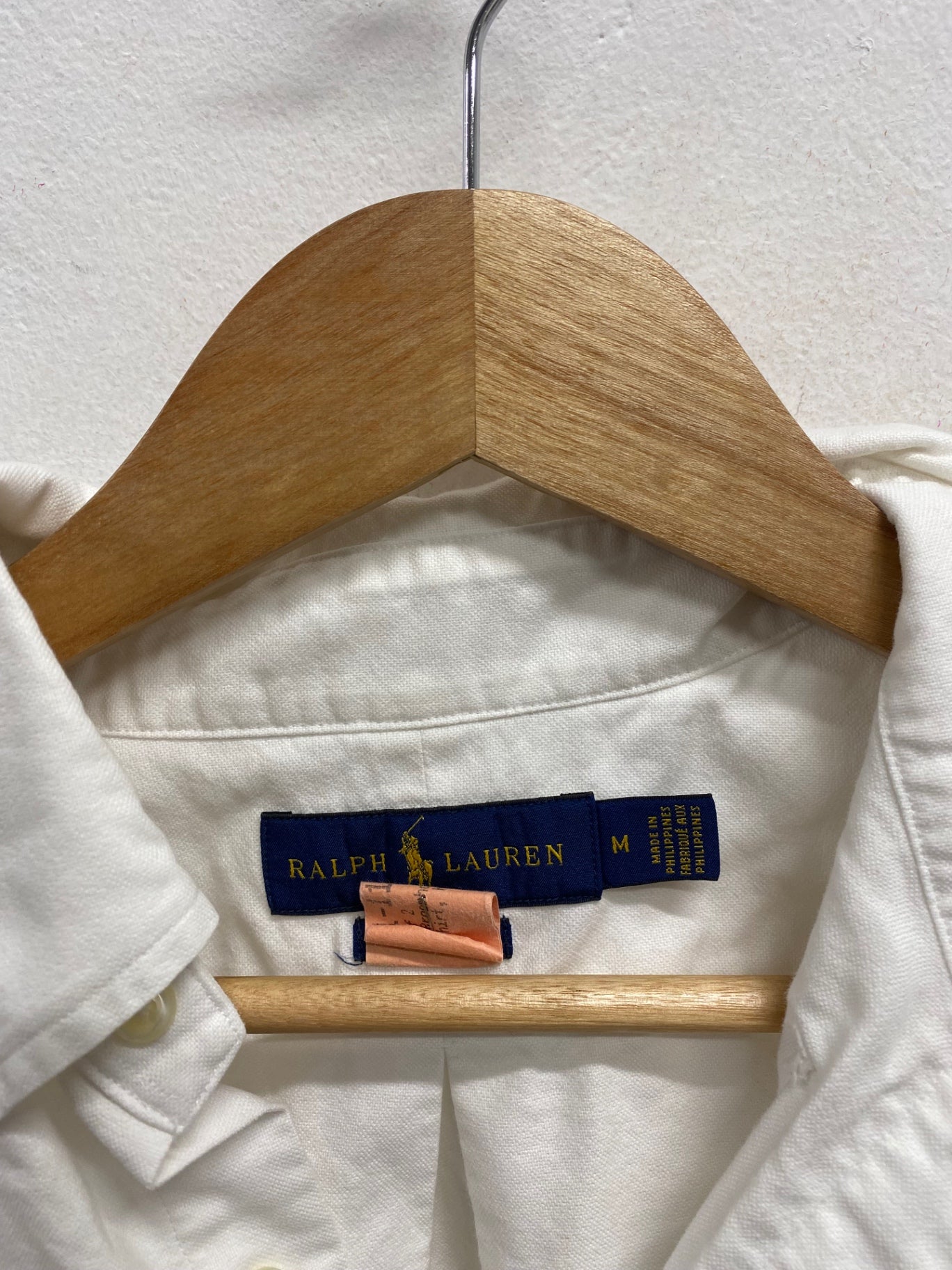 Fabulous Ralph Lauren slim fit cotton Shirt UK M White AE001