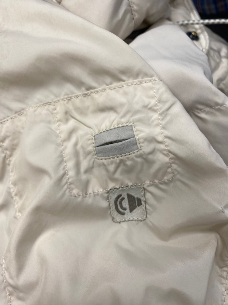 Fabulous The North Face longline Puffer Jacket UK 10/12 Beige down filled CC510