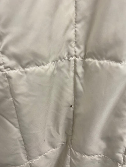 Fabulous The North Face longline Puffer Jacket UK 10/12 Beige down filled CC510