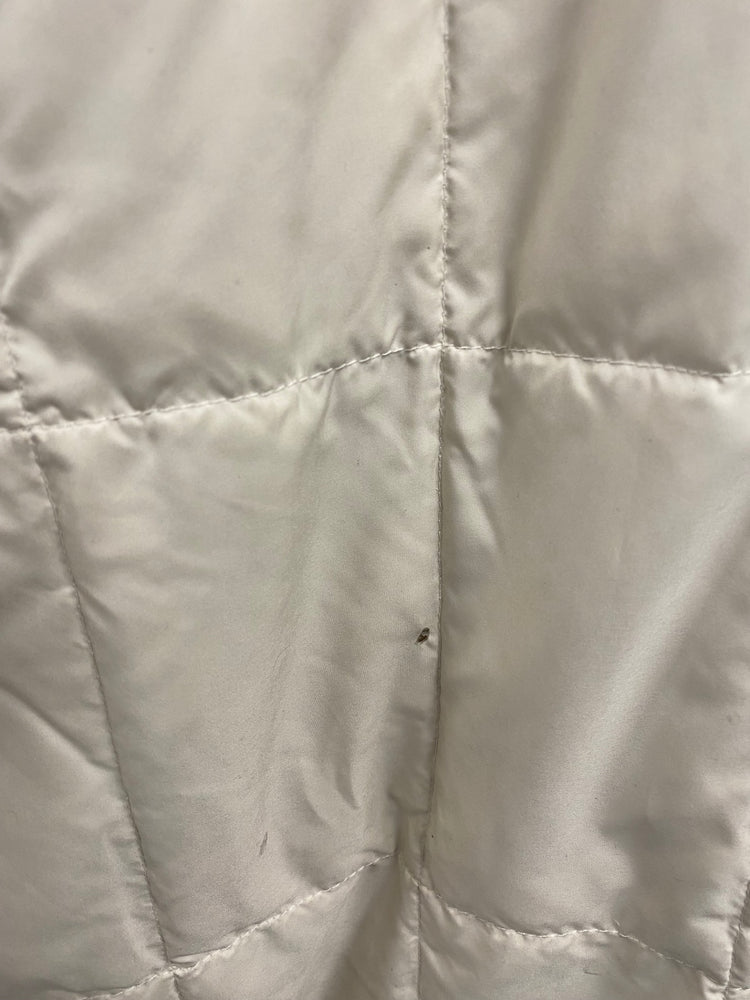 Fabulous The North Face longline Puffer Jacket UK 10/12 Beige down filled CC510