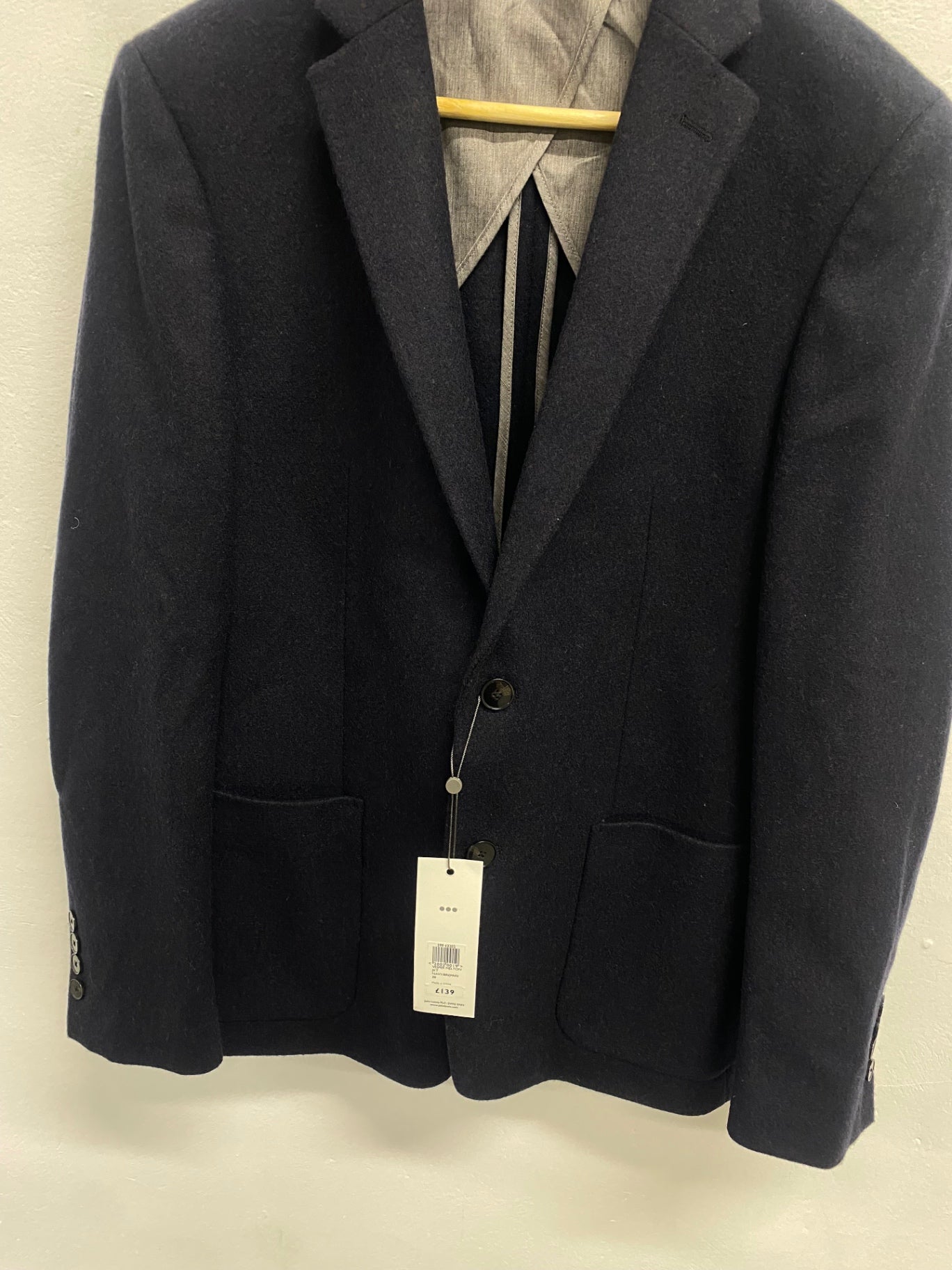 Fabulous kin by John Lewis Blazer UK S 38” chest Navy SA514