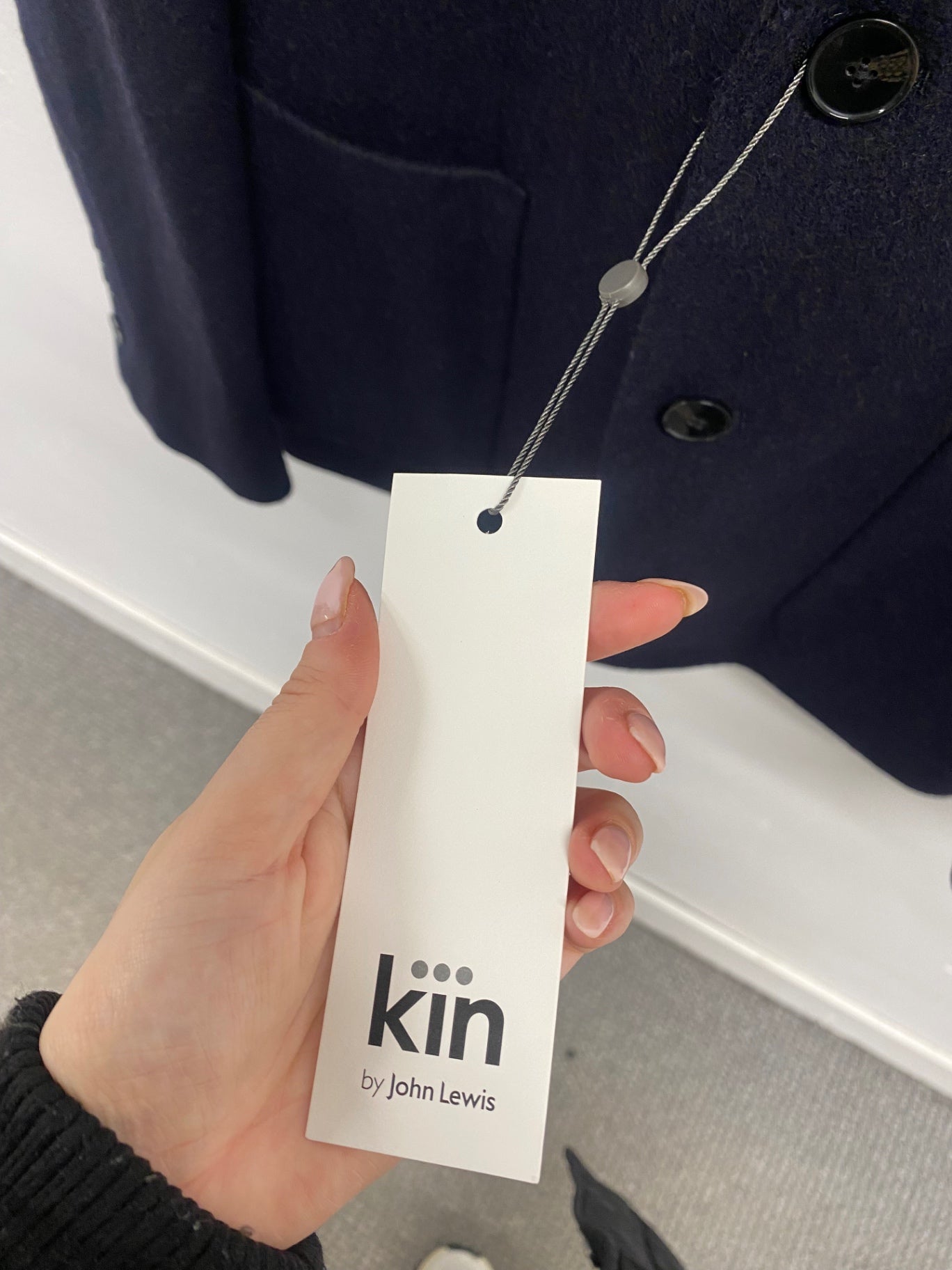 Fabulous kin by John Lewis Blazer UK S 38” chest Navy SA514