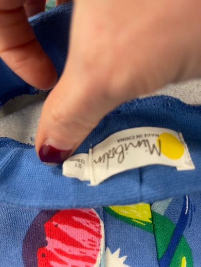 Fabulous Mini Boden space top & bottoms OutfitAge 7-8 Blue