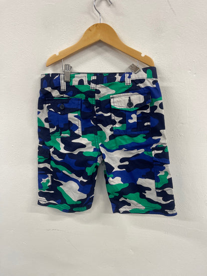 Fabulous Mountain Warehouse adjustable practical Shorts Age 9-10 blue green JC007