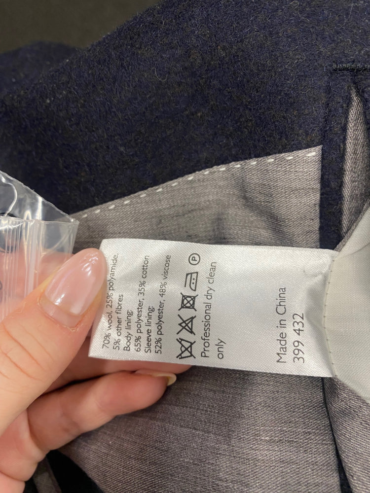 Fabulous kin by John Lewis Blazer UK S 38” chest Navy SA514