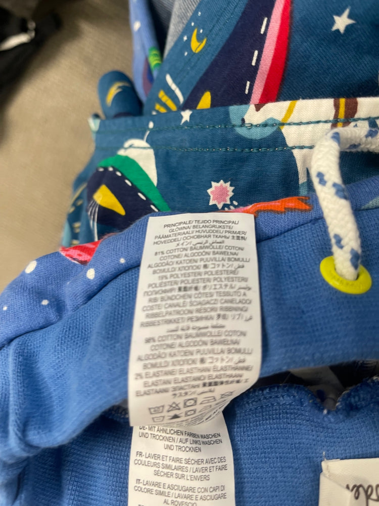 Fabulous Mini Boden space top & bottoms OutfitAge 7-8 Blue