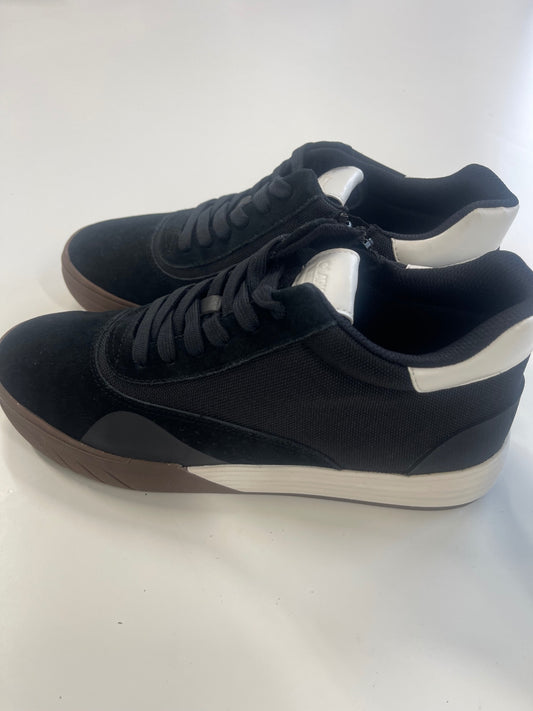 Fabulous Clark’s Cico Mid O teenager Sneakers Uk7 Black Suede LW516