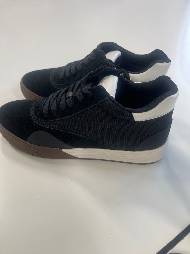 Fabulous Clark’s Cico Mid O teenager Sneakers Uk7 Black Suede LW516