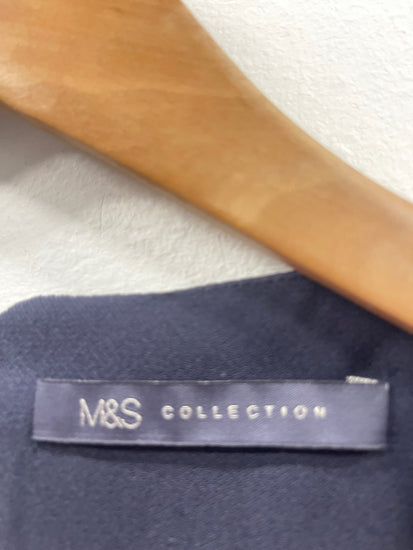 Fabulous M&S Collection block colour shift  Dress Uk16 Navy MF524