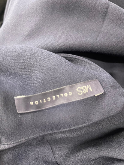 Fabulous M&S Collection block colour shift  Dress Uk16 Navy MF524