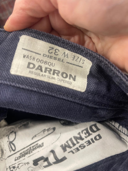 Fabulous Diesel Darron Jeans W32 L32 dark Blue NN505
