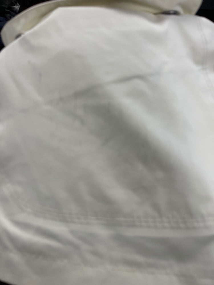 Stunning AIGLE ladies Windproof Rain Jacket UK18 Cream CW534