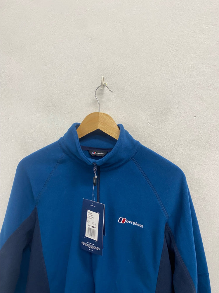 Classic berghaus fleece active Sweater UK L Blue ED537