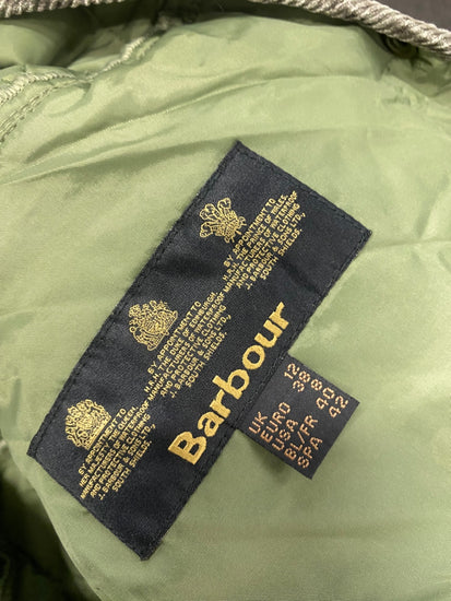 Stunning Barbour Quilted jacket UK 12 Olive Green AS541