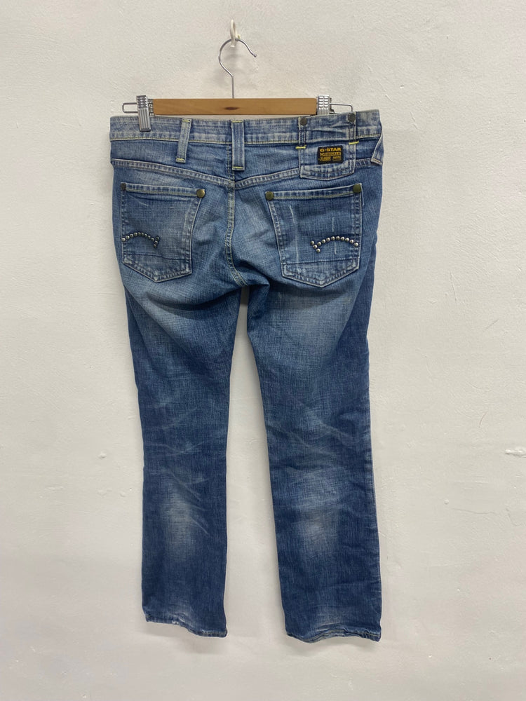 Stunning G Star raw Low waisted jeans W30" Blue CH542