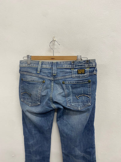Stunning G Star raw Low waisted jeans W30" Blue CH542