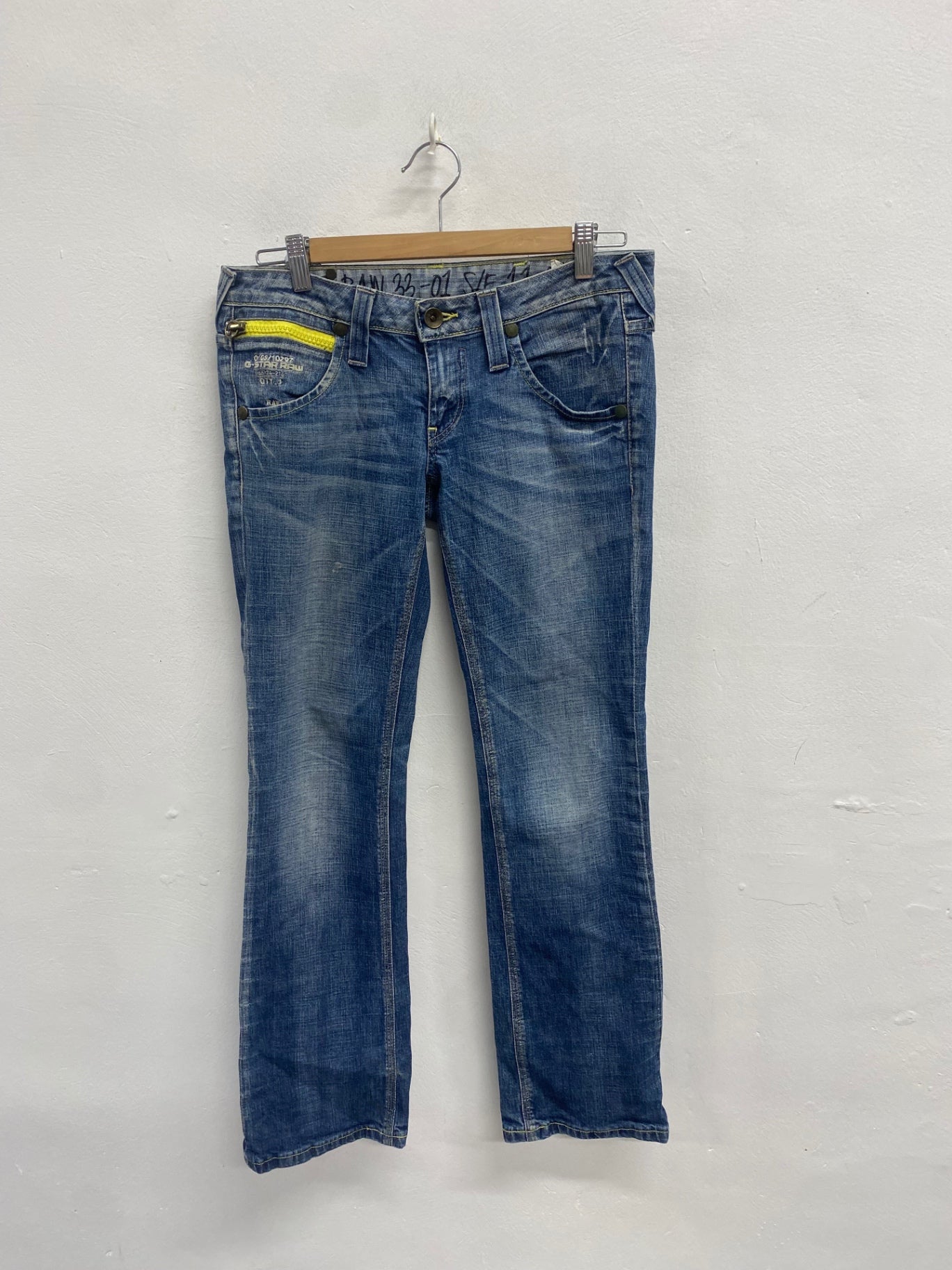 Stunning G Star raw Low waisted jeans W30" Blue CH542