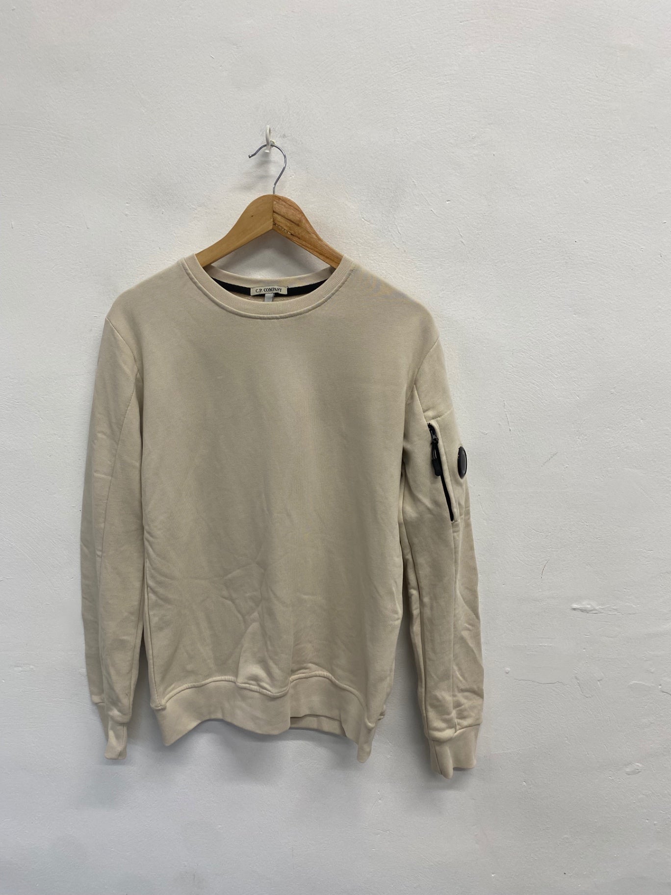 Fabulous C.P. Company Sweatshirt UK M Beige cotton PM543