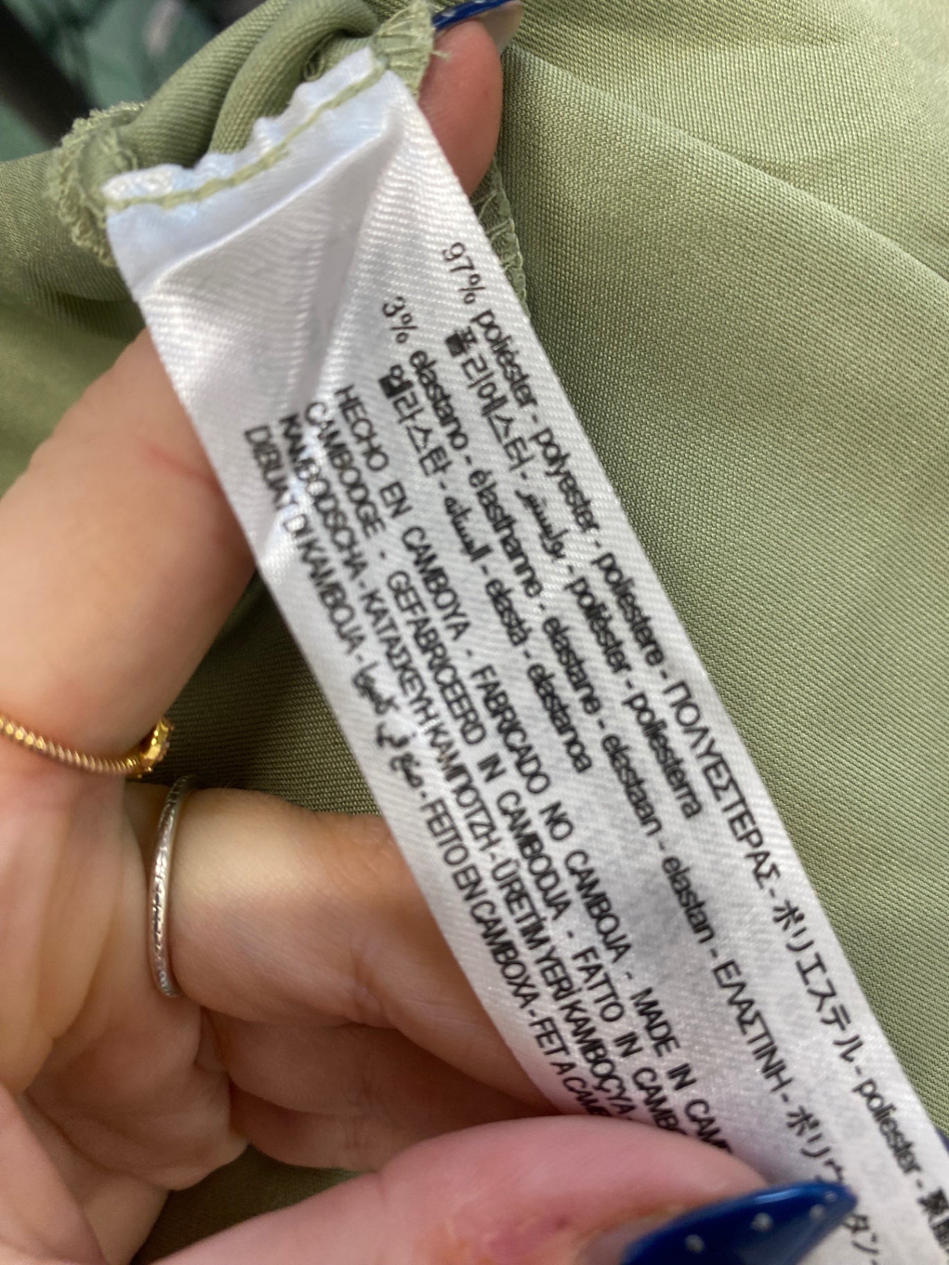 Stunning Zara Midi satin Dress UK 12 Olive green new KS545