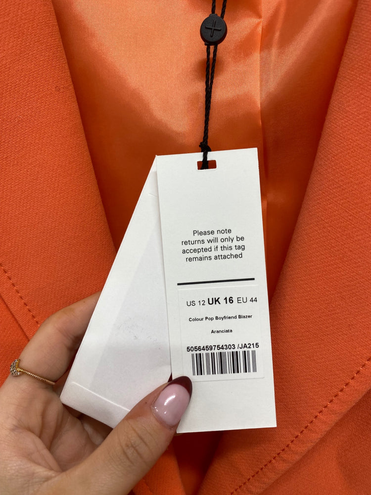 Stunning Me+em Suit Set UK 16 Coral Pink colour pop boyfriend FM547