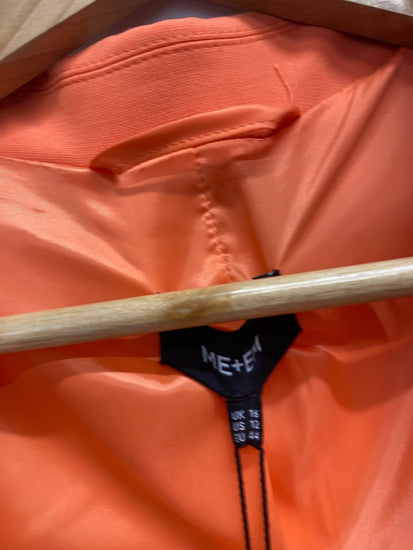 Stunning Me+em Suit Set UK 16 Coral Pink colour pop boyfriend FM547