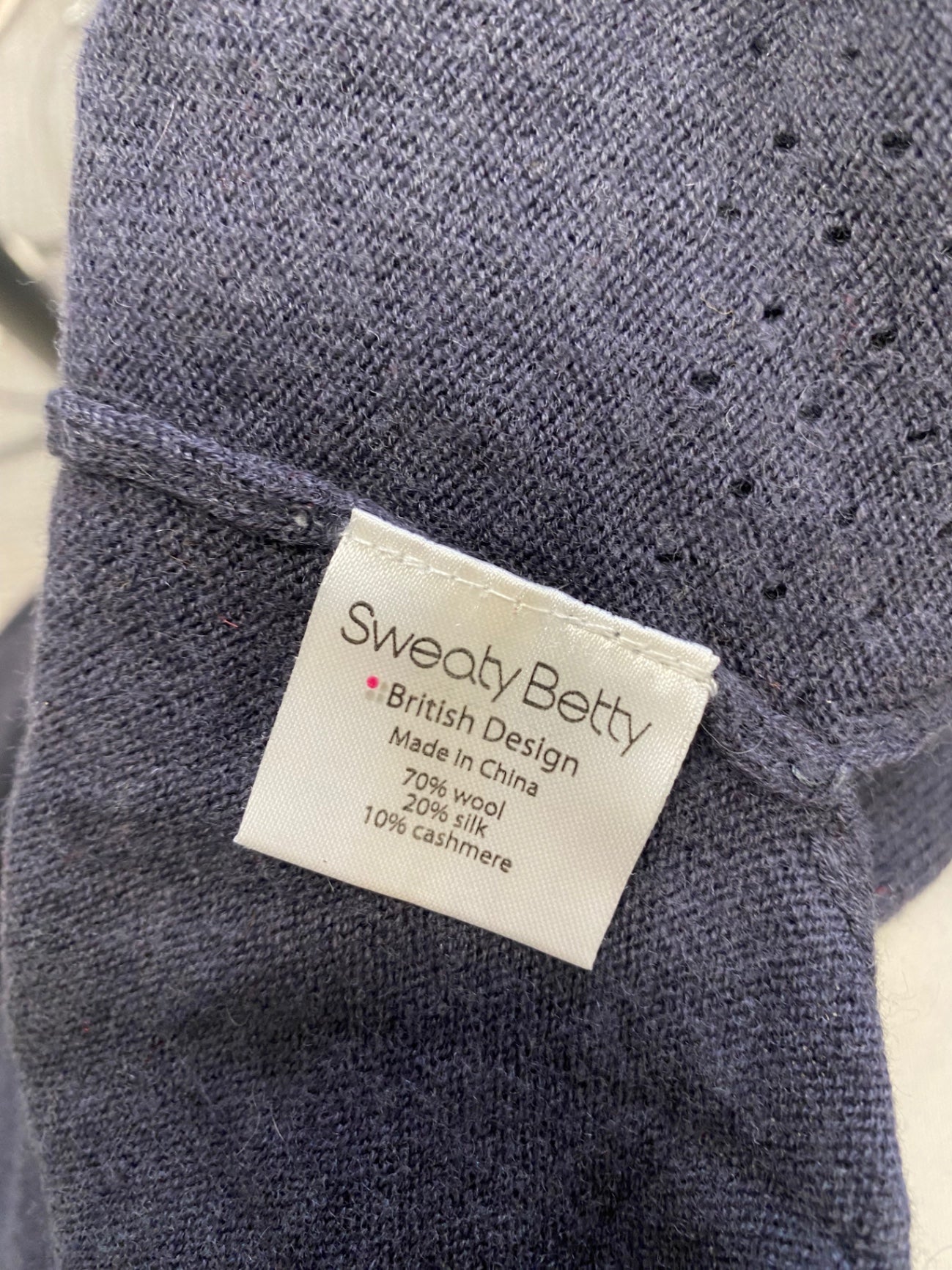 Stunning Sweaty betty Dress UK 12 Grey knitted wool HI550