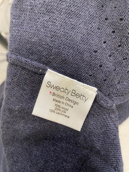 Stunning Sweaty betty Dress UK 12 Grey knitted wool HI550