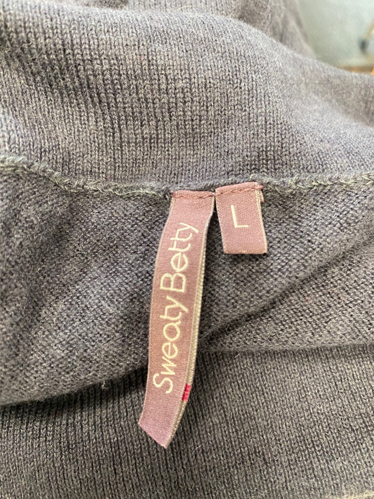 Stunning Sweaty betty Dress UK 12 Grey knitted wool HI550