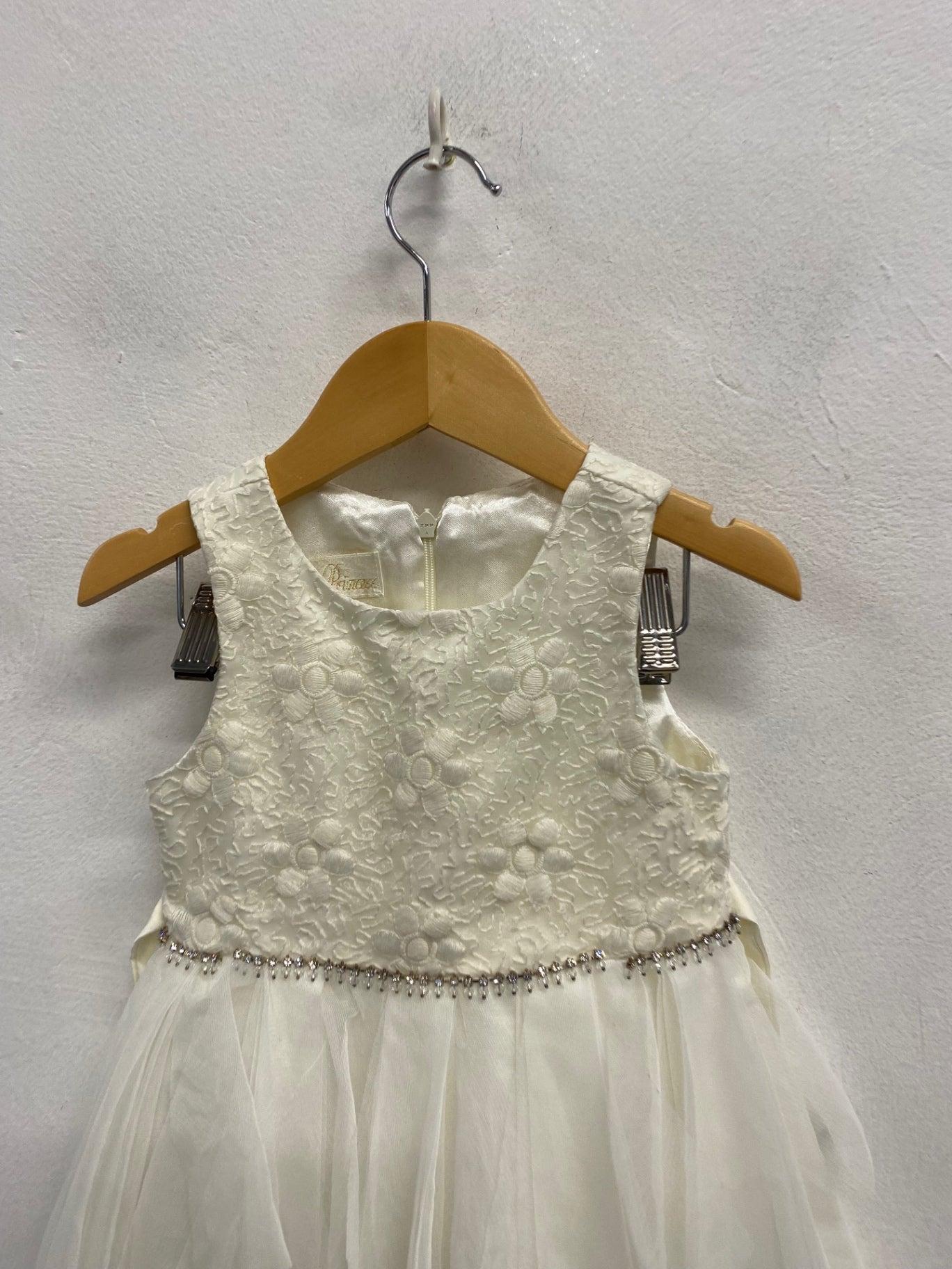 Stunning girls American princess Girls dresses Age 3 White floral FM562