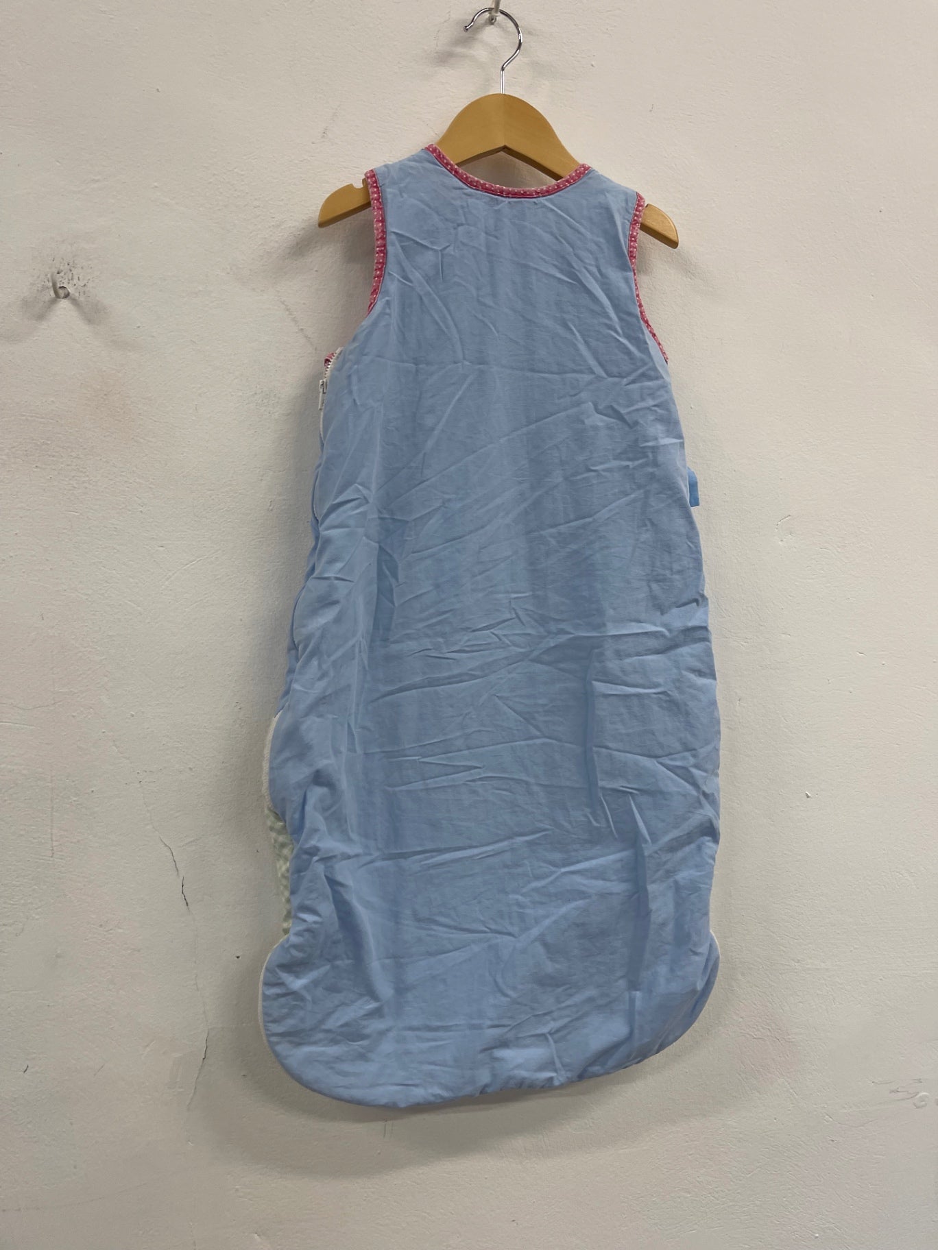 Stunning JoJo Maman Bébé Baby Sleep Sack 6-12 months Light Blue 2.5 tog 