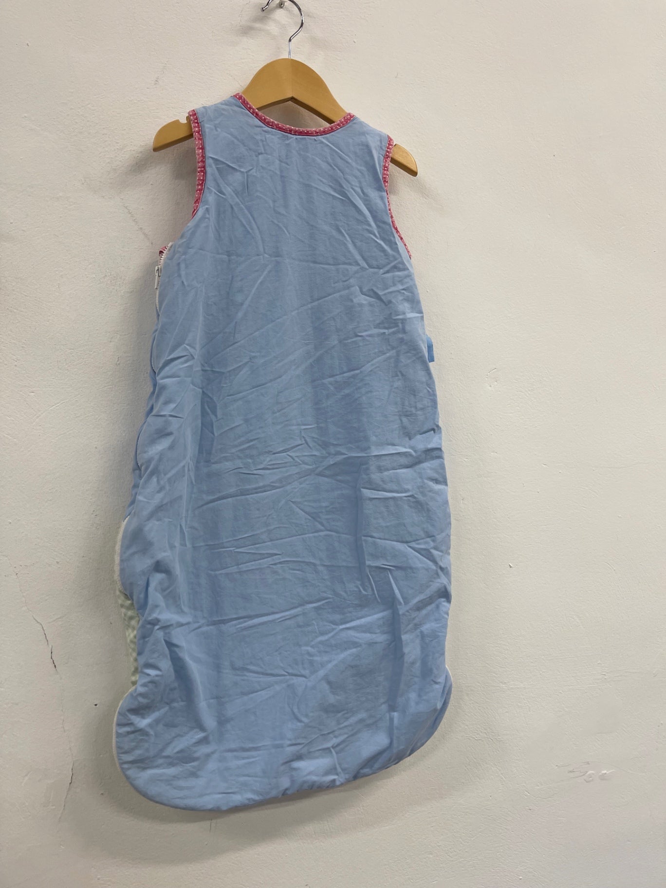 Stunning JoJo Maman Bébé Baby Sleep Sack 6-12 months Light Blue 2.5 tog 
