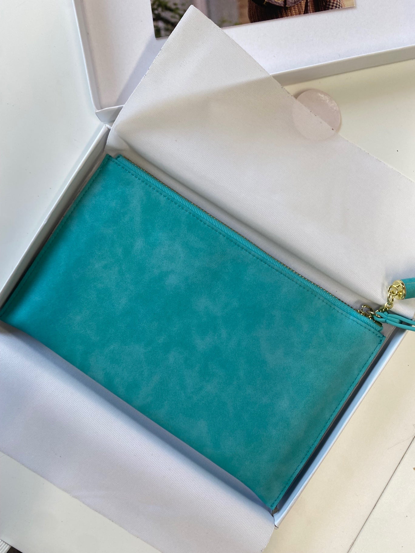Stunning Salthouse Clutch Bag One size Turquoise NB563