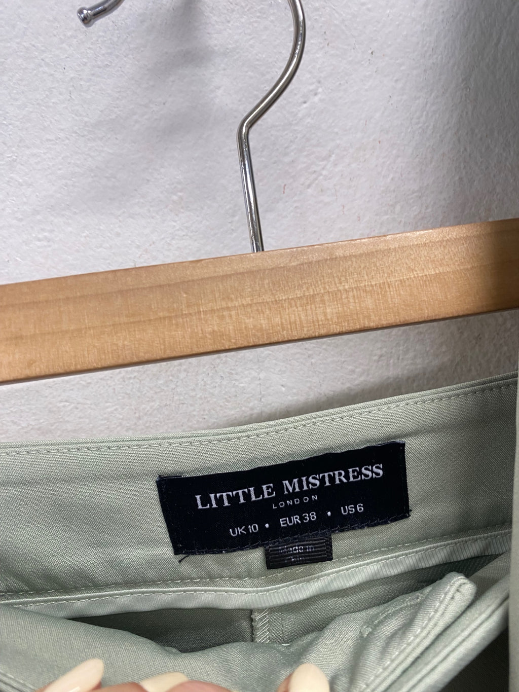 Stunning Little mistress Suit Set Uk 10 Mint Green AM564