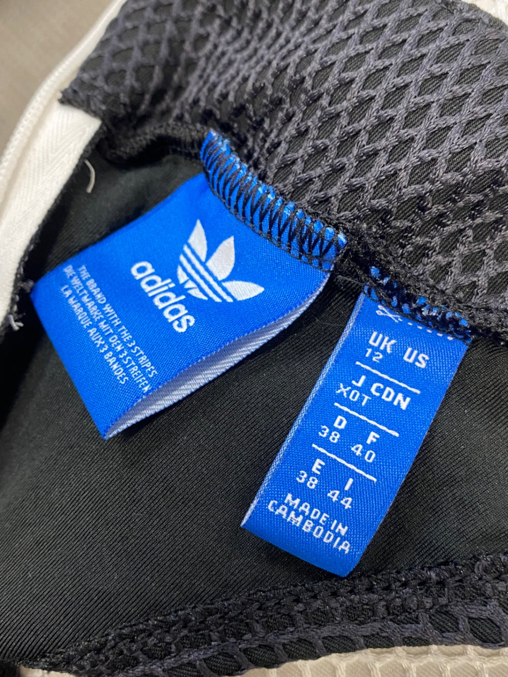 Stunning Adidas activewear Mini Dress UK 12 White and black SD553