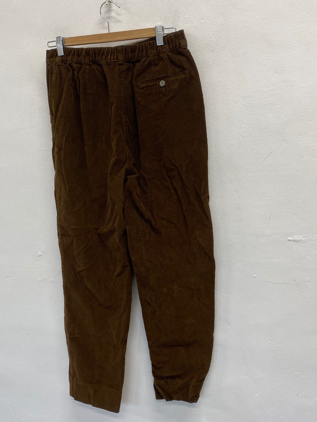 Stunning L.L. Bean Straight trousers UK 12 Brown cord LL554