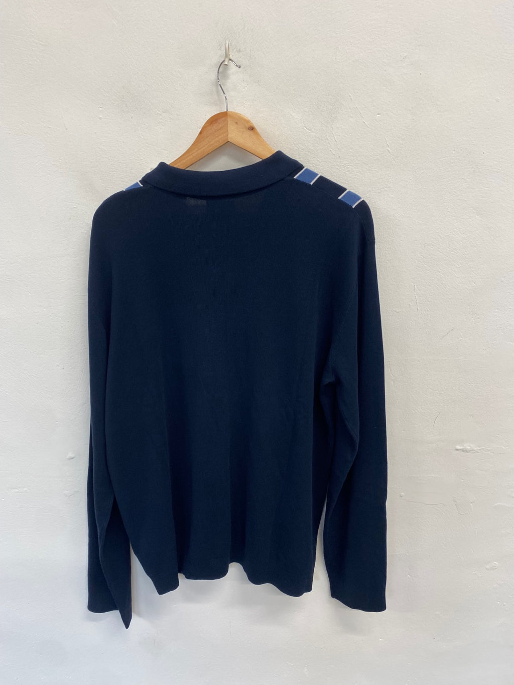 Classic U.S. Polo Assn Polo Shirt UK XXL Navy blue knit CW566