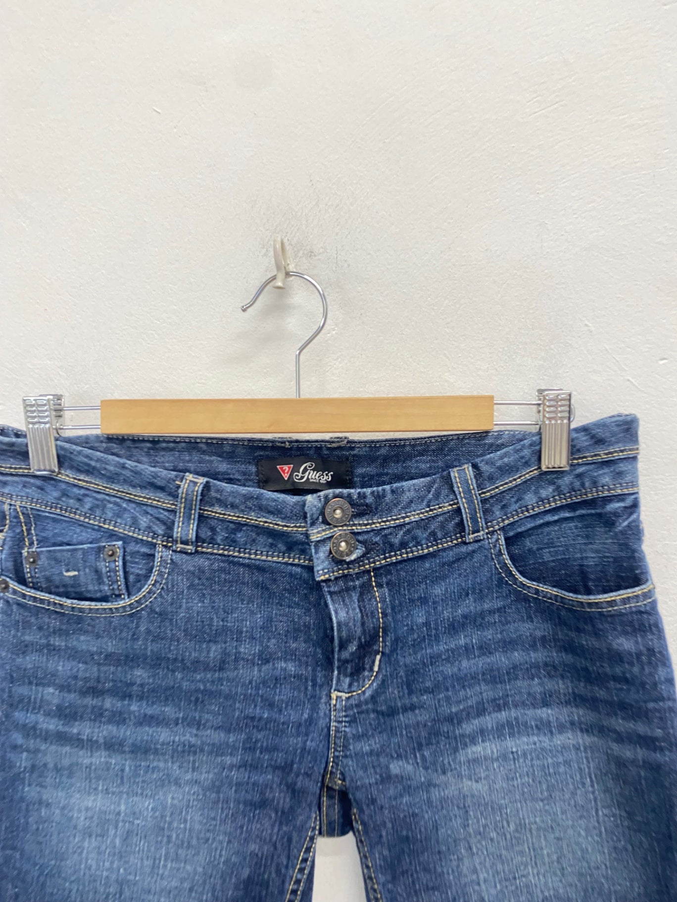 Stunning guess Shorts W28” Dark Blue y2k CV565 